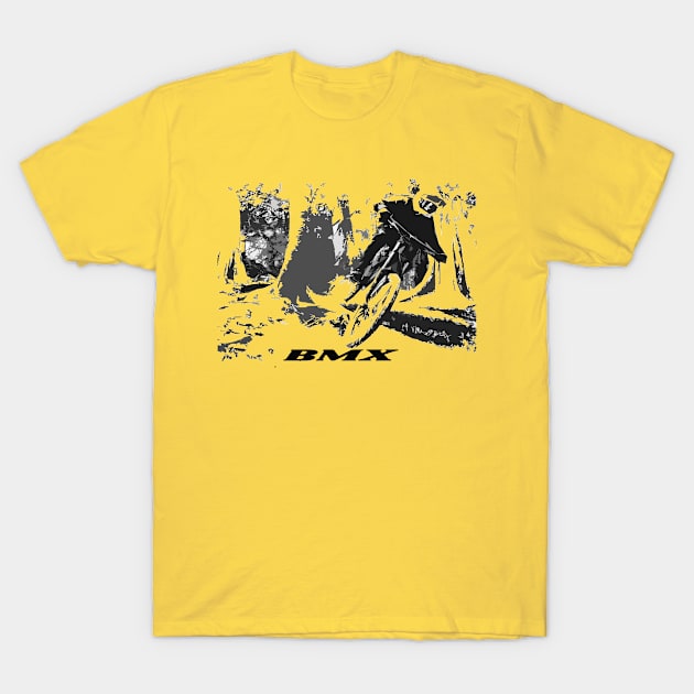 A Wild Ride -BMX Rider T-Shirt by Highseller